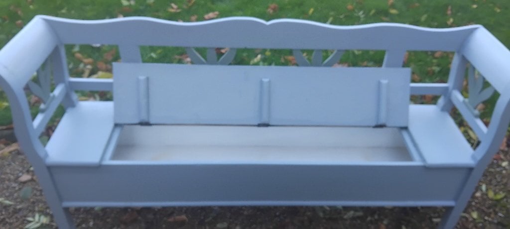 Long Wooden Garden Bench With Storage - Garden in Tunbridge Wells