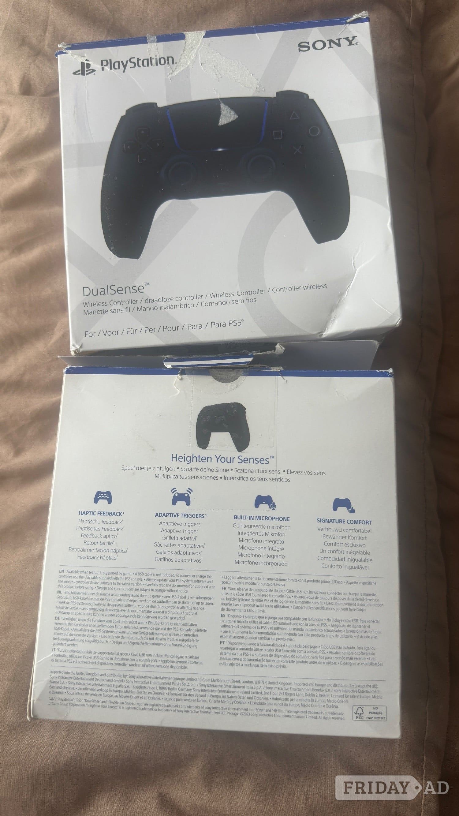 PlayStation 5 Controller (Black)  in Worthing