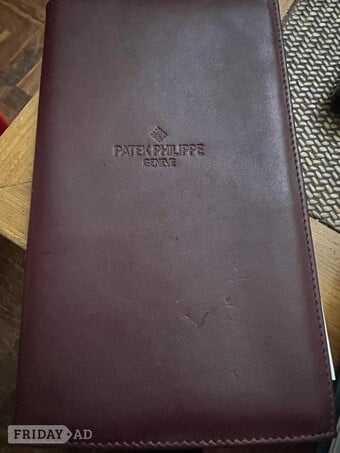 Patek Philippe wallet accessory.