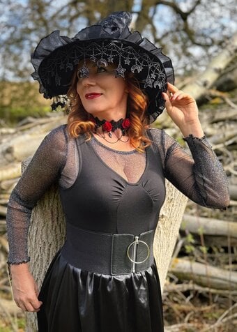 Mature Ella - Elegant, alluring, and ready to enchant you this Halloween.