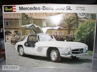Mercedes 300 SL sports coupe (1955) 'Gull-wing'