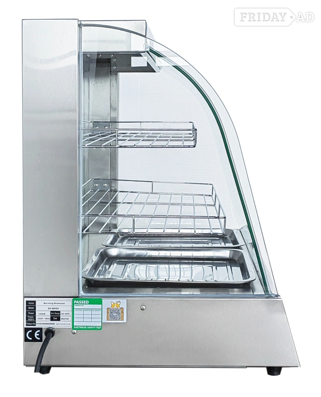   Share COMMERCIAL FOOD WARMER DISPLAY CABINET SHOWCASE PERFECT F