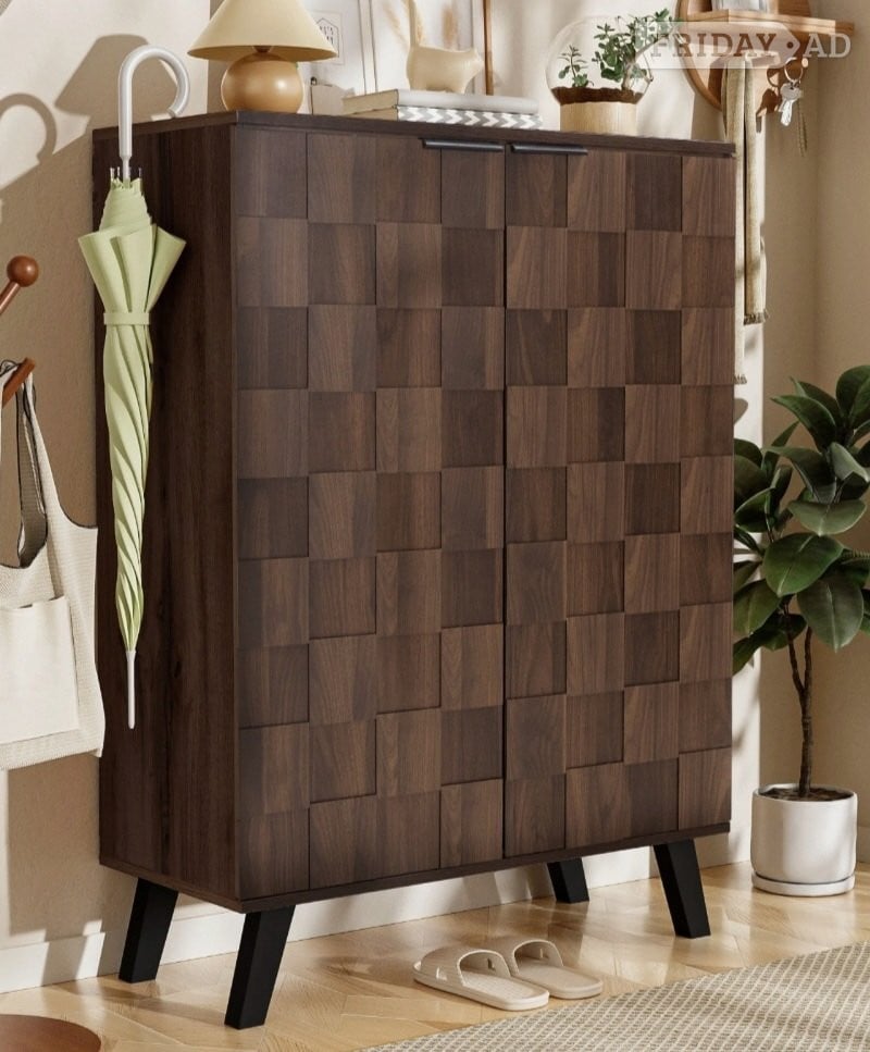 Walnut 2 Door Cabinet in Newhaven