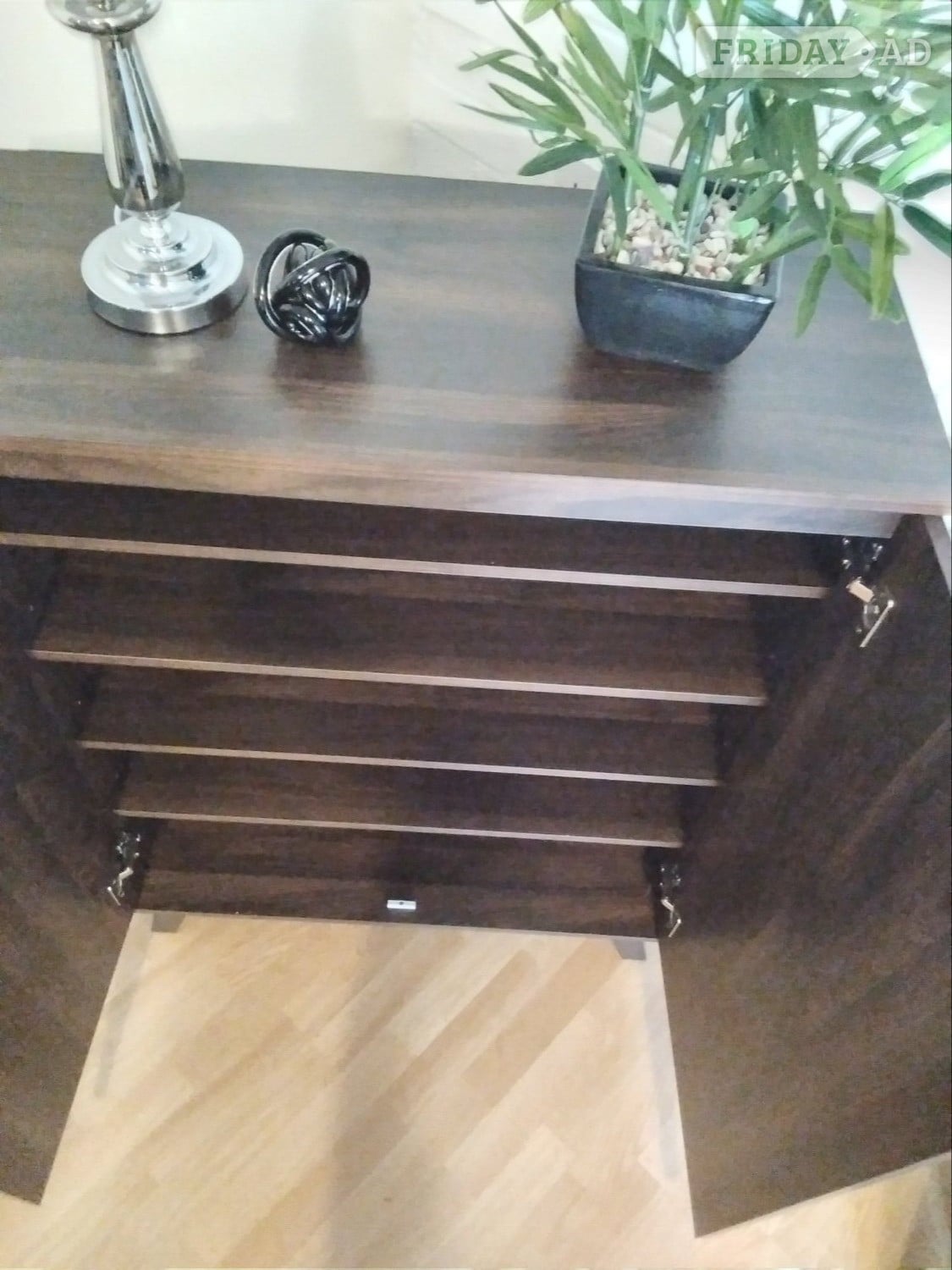 Walnut 2 Door Cabinet - Furniture in Newhaven