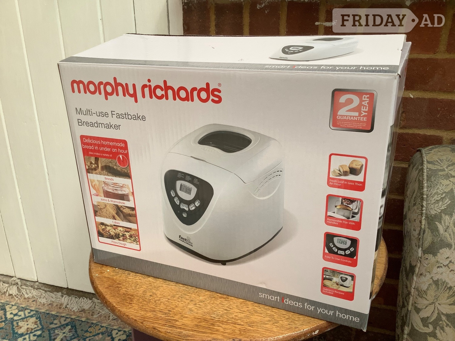 Breadmaker Morphy Richard’s model no 48281 in Bexhill-On-Sea