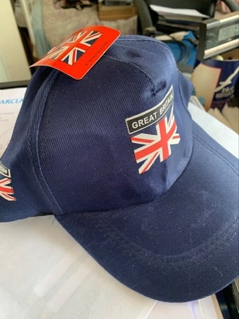 UK Blue Baseball Cap unused