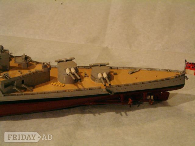 HMS Hood kit in 1:600 scale, by Airfix models. - Antiques & Collectables in Worthing
