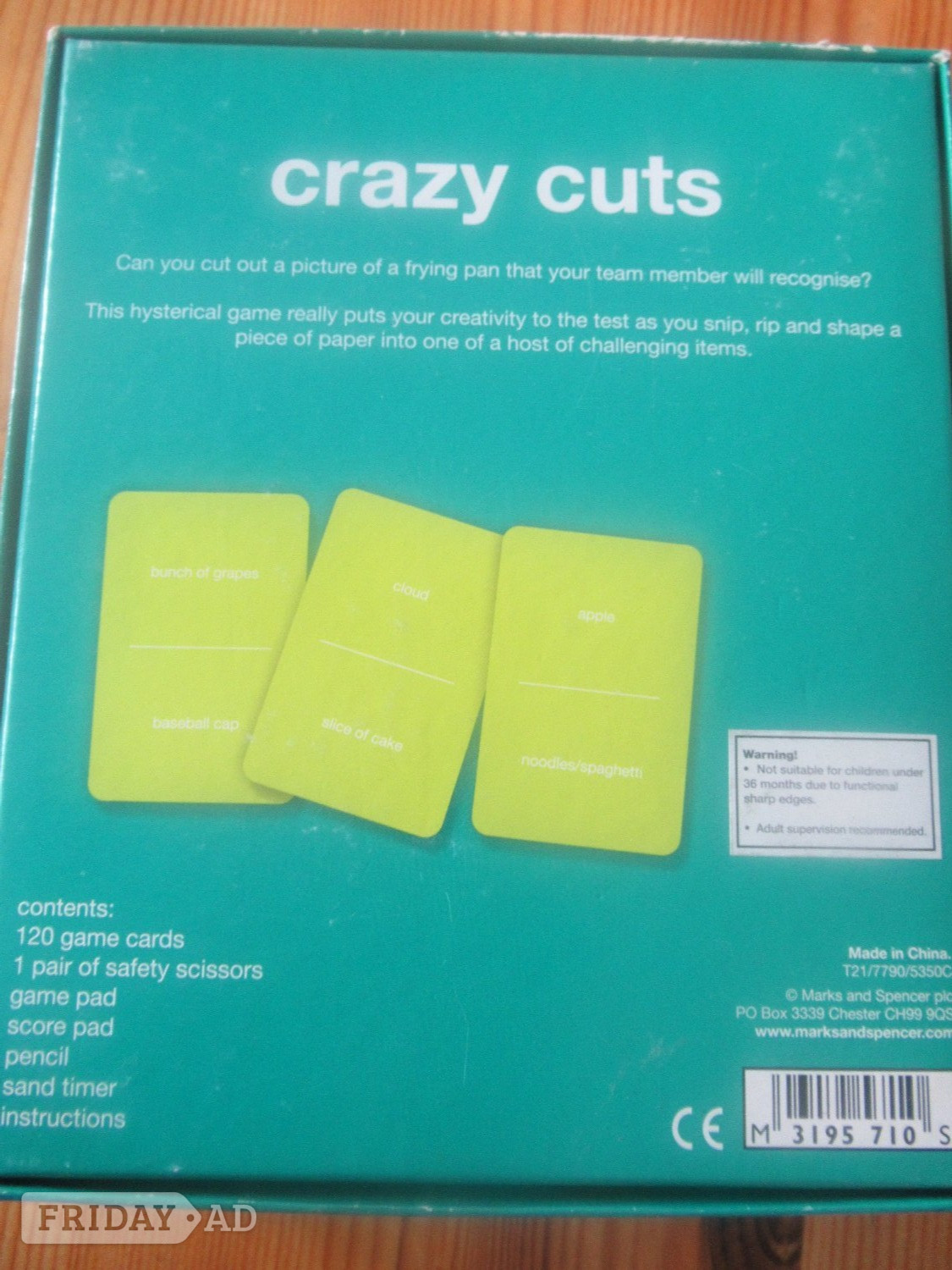 Crazy Cuts kids game - Movies, Games, Books & Music in Haywards Heath
