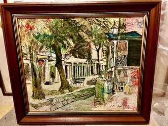 Acrylic by Beryl Fenton 
