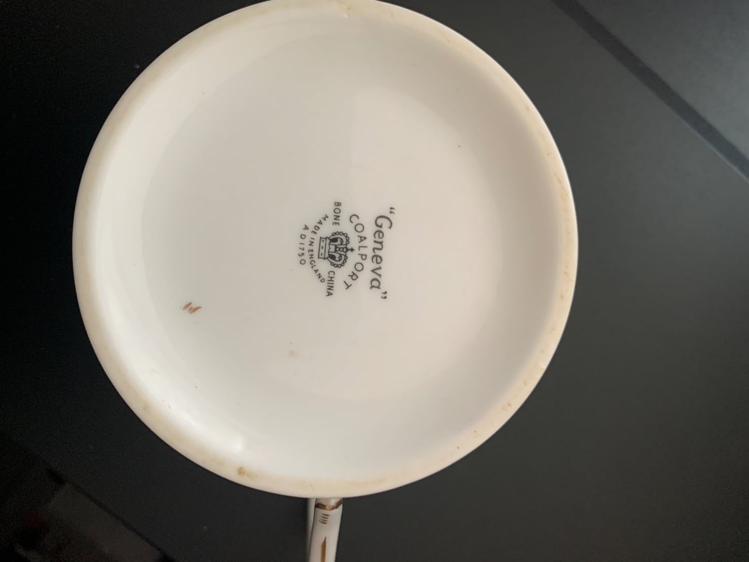 Bone China Cup. Geneva Made in England