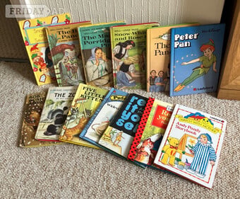 Ladybird Books x 13 - fair condition- all still readable.