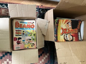 Beano comics and annuals