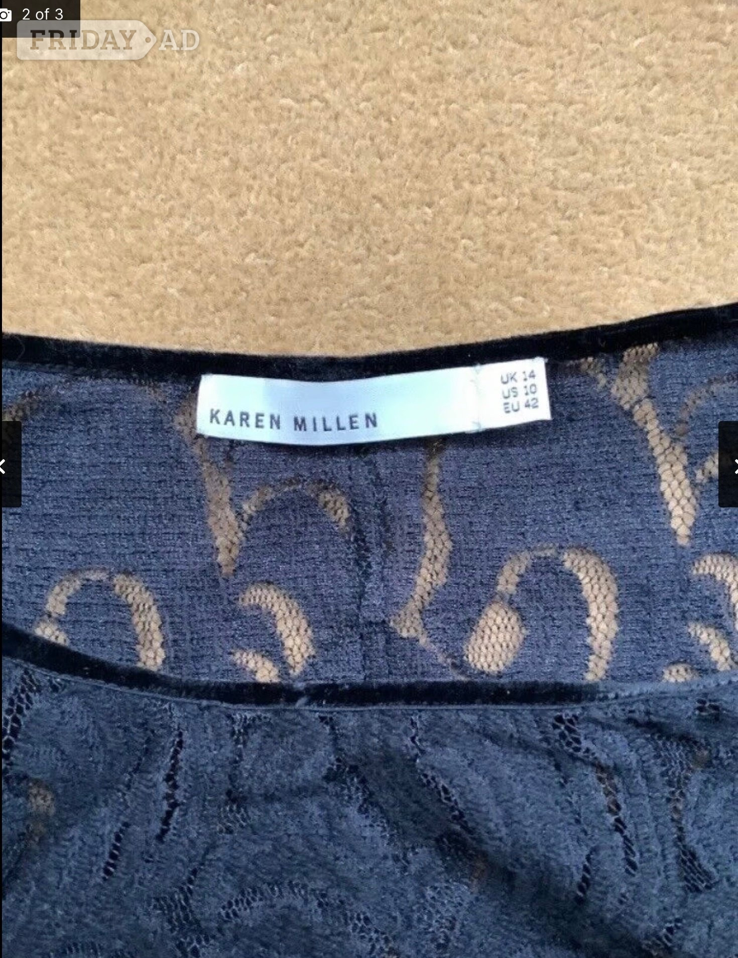 Ladies Karen Millen Top 