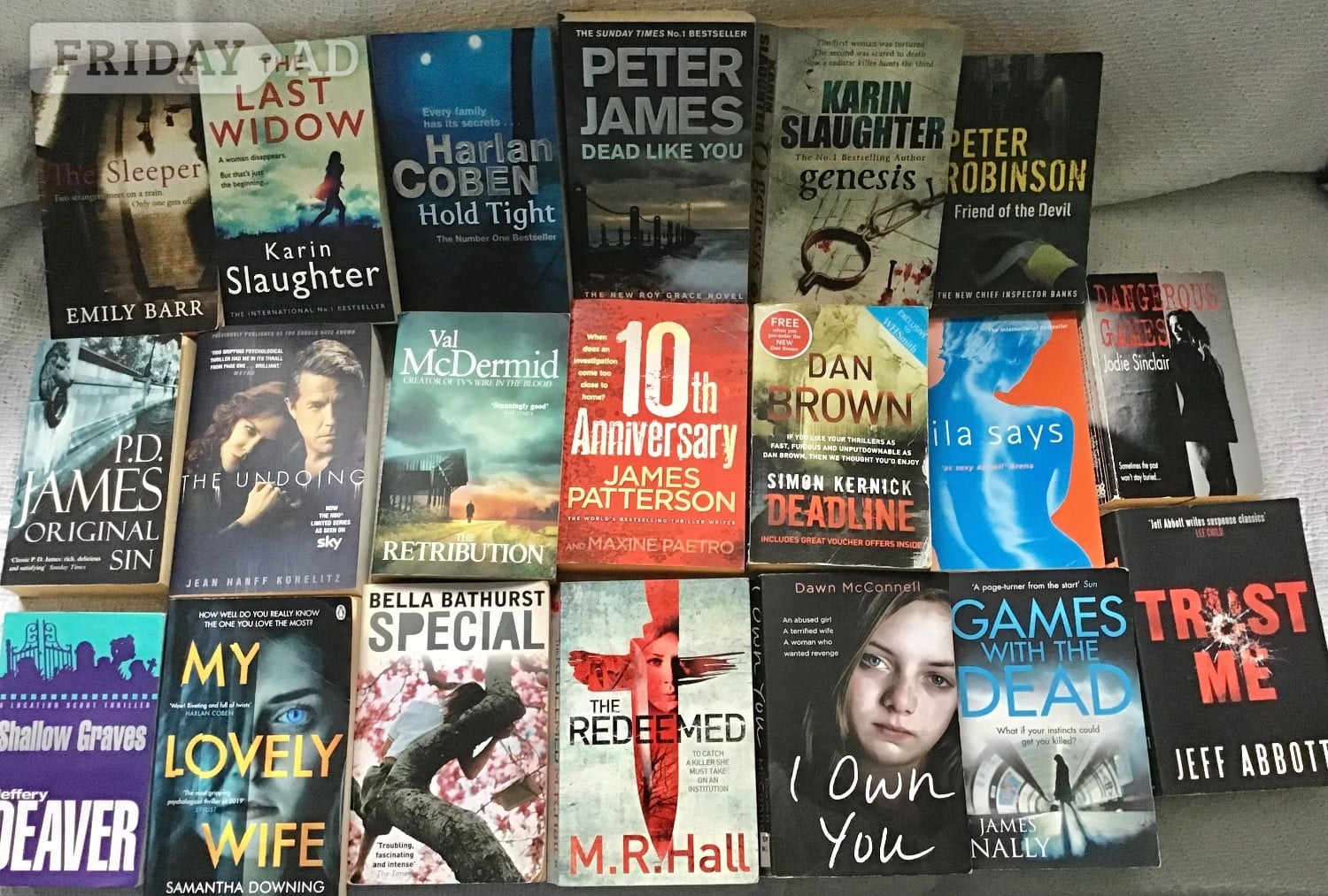 20 Assorted Paperbacks in Aylesbury
