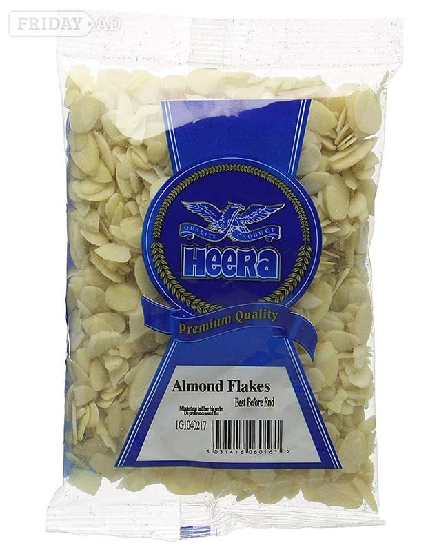 Buy Heera Almond Flakes Online in UK | Lakshmi Stores in Derby
