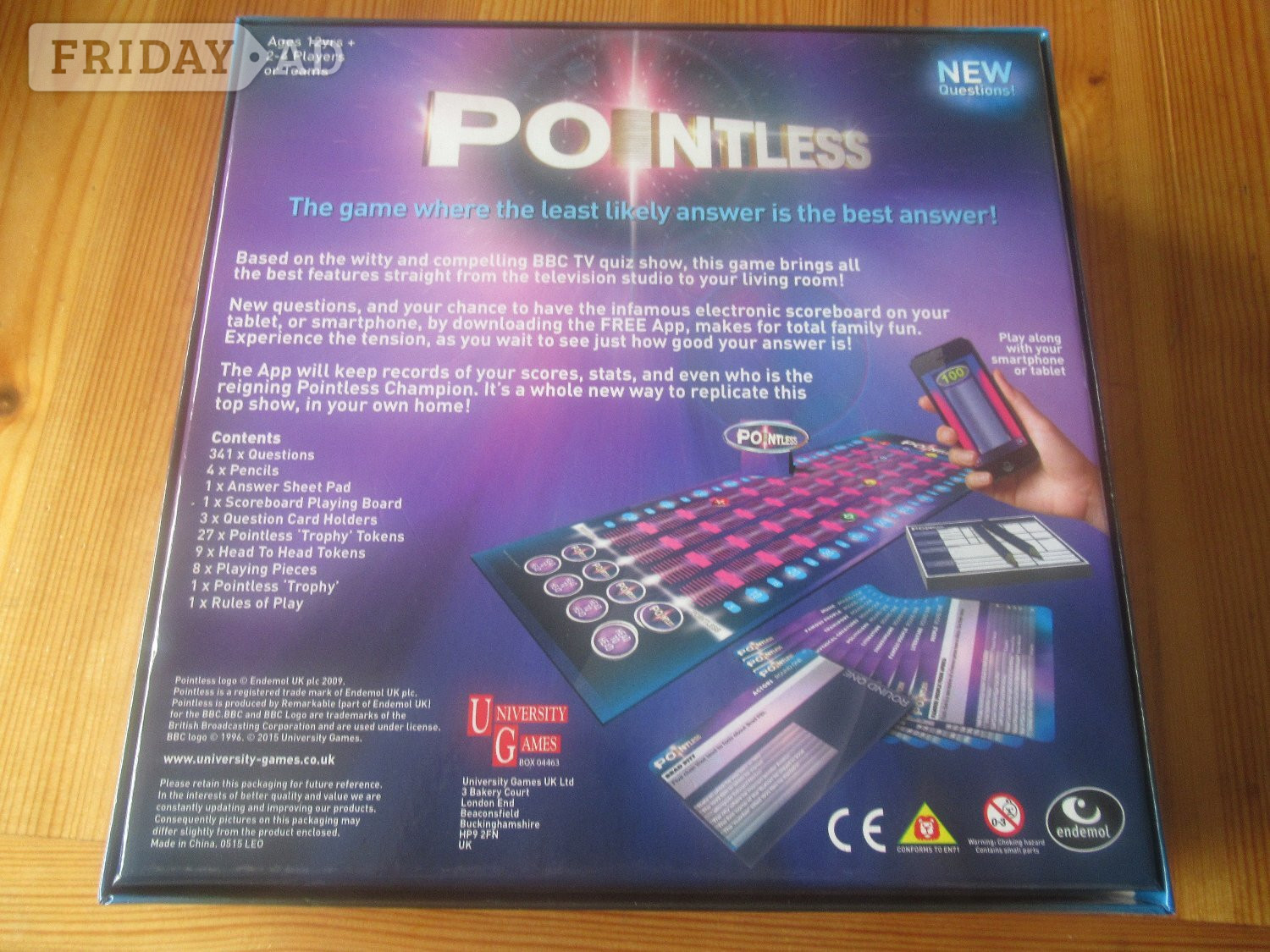Pointless Card Game