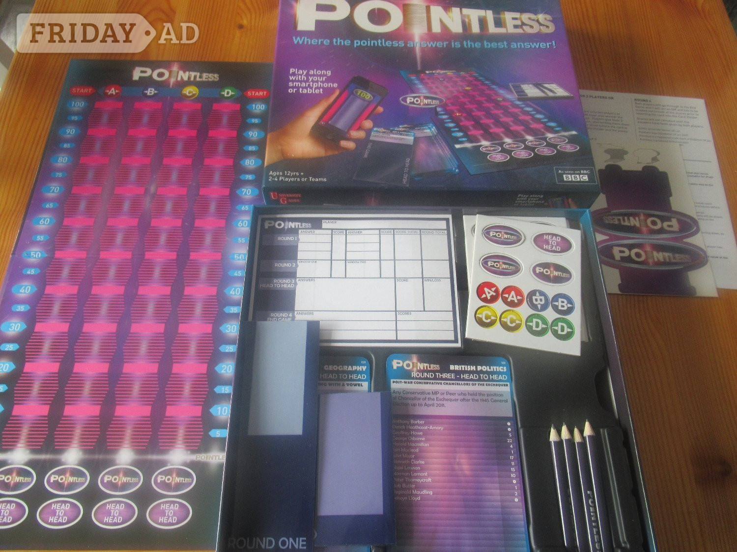 Haywards Heath Pointless Card Game