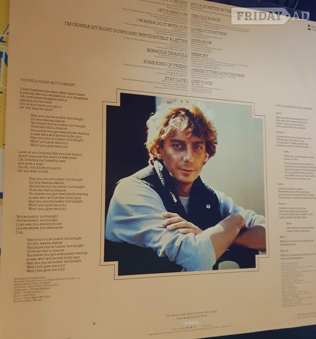 Barry Manilow 5 LP's £5.00 BN44 3LP Must Collect - Movies, Games, Books & Music in Steyning