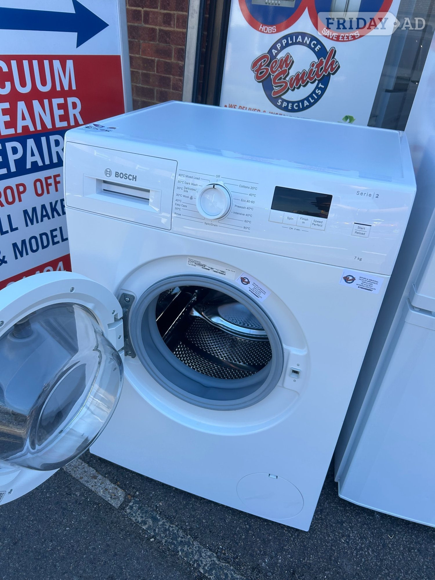 BOSCH SERIES 2 7KG WASHING MACHINE