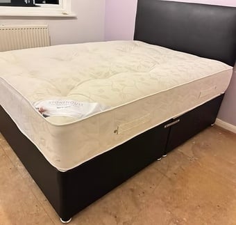 ROYAL 11 INCH FIRM ORTHOPAEDIC MATTRESS DIVAN AND HB - KING