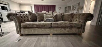Large sofa gray good condition 