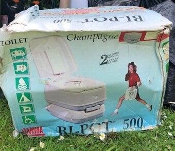 Bi Pot Portable Toilet 500 