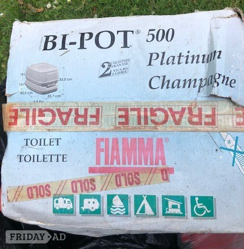 Bi Pot Portable Toilet 500 