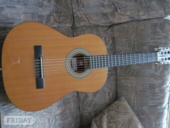 3/4 Childrens  Acoustic Guitar. With Strap and Capo