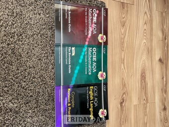 GCSE Maths & English revision books