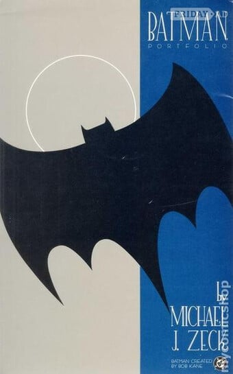 Batman Portfolio by Mike Zeck (1988 DC) SET#1 - 6 fantastic black and white art prints