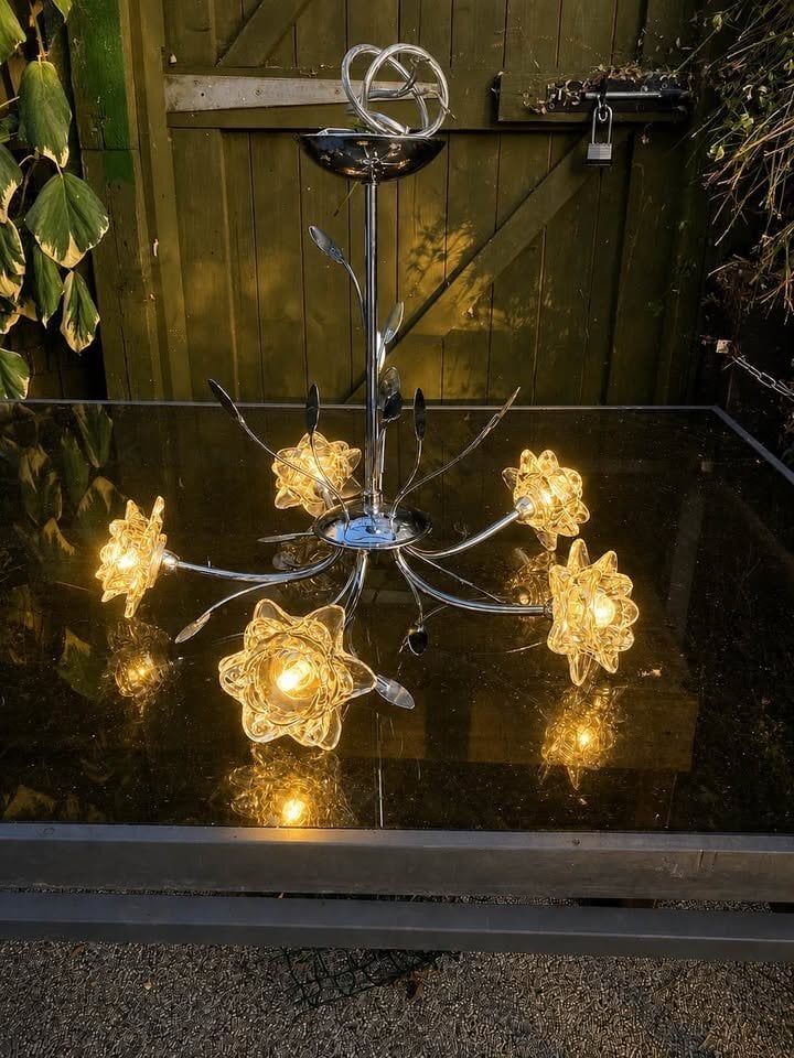 Ceiling lights X2 - flower design
