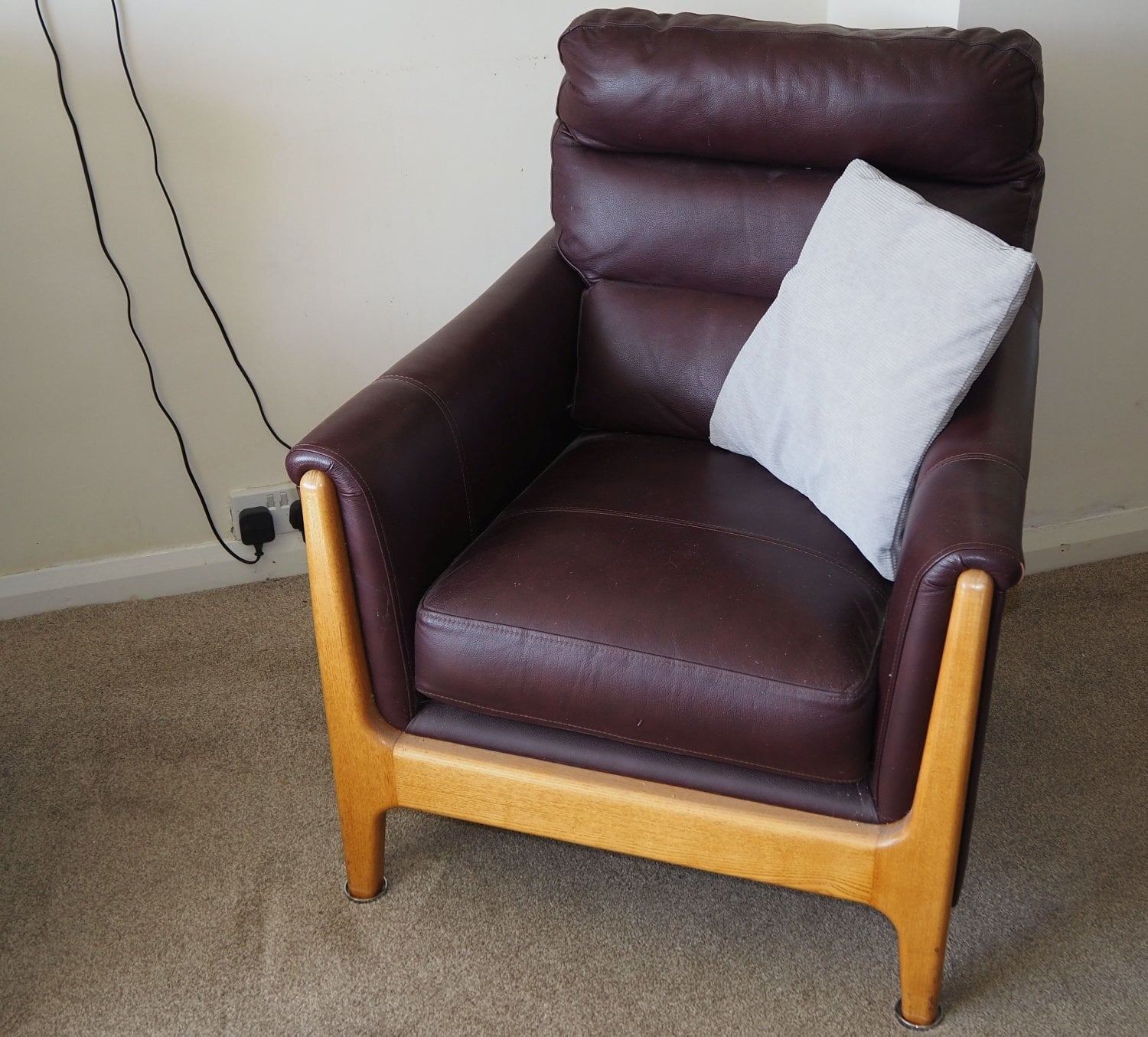 Hailsham Faux Leather Armchair
