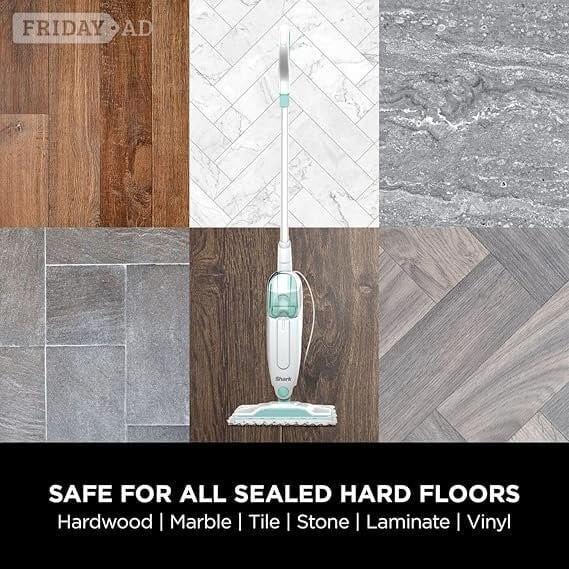 Shark Steam Mop, Lightweight Steam Mop for Hard Floors - Home Appliances
