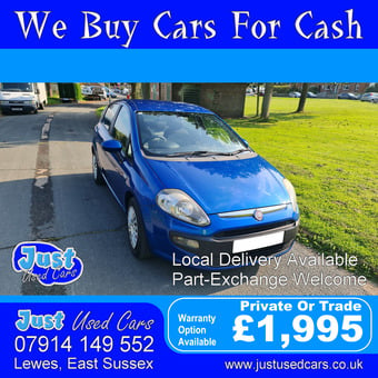 Fiat Punto 1.4 Evo Dynamic M-AIR (Manual Petrol) 60 Reg 2010