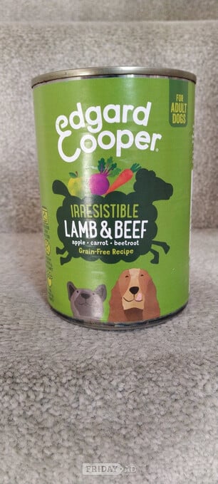 Tinned Dog Food - Edgard & Cooper - Lamb & Beef - 6 Pack- BARGAIN