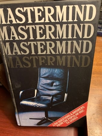 Hardback "Mastermind" Book Good Condition. 