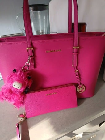 Genuine mk bag and purse and cath kidson coin purse and 2 keyring