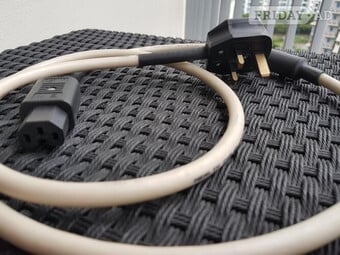 Merlin Tarantula 1m performance hi-fi mains cable.