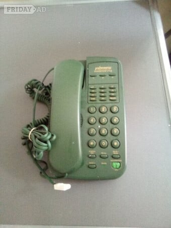 Now £9 Landline phone 'Speakerphone plus 5' green