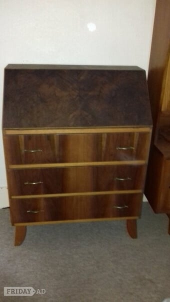 WRITING BUREAU with 3 Drawers