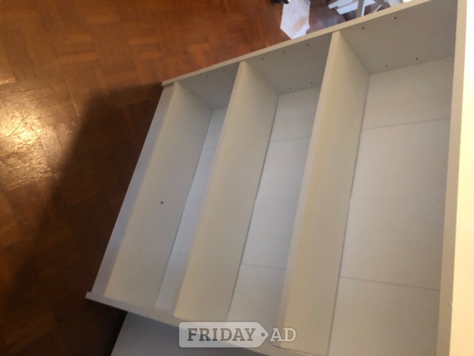 3 shelves unit 23.5” x 6.6” x 32.6” high