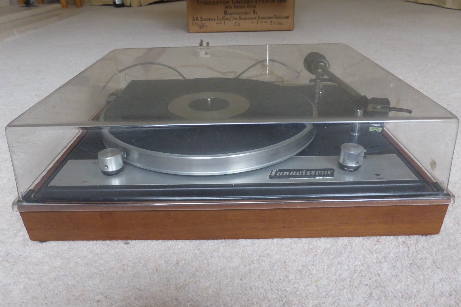 Connoisseur BD2/SAU2 Vintage HFi record deck - Tv, Audio & Cameras in Wells