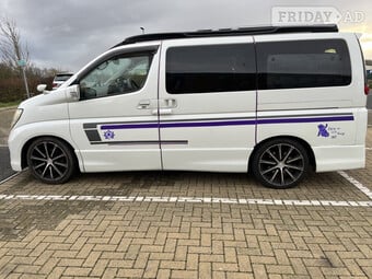 2010 E51 Nissan Elgrand Camper Van 2.5L V6 Petrol -  Professional