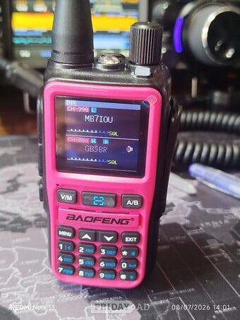 PINK BAOFENG UV-5R MINI Hand held Transceiver VHF & UHF