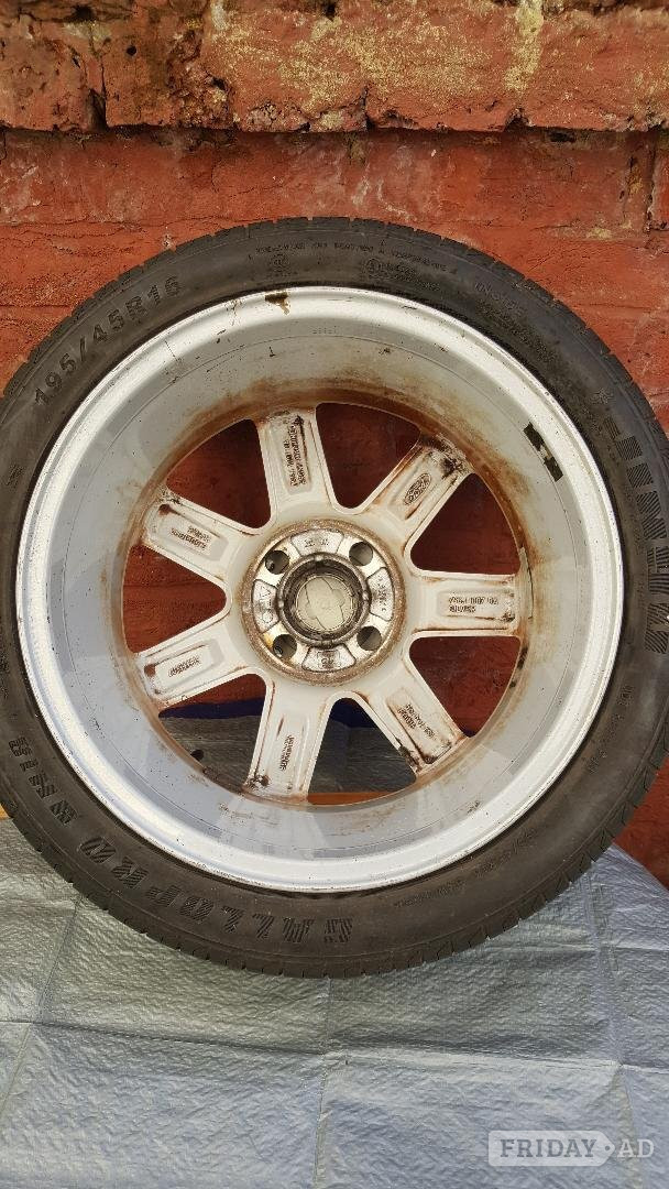 Fiesta 16" 7 Spoke alloy wheel Used fits 2006 to2008Titanium  in Brighton