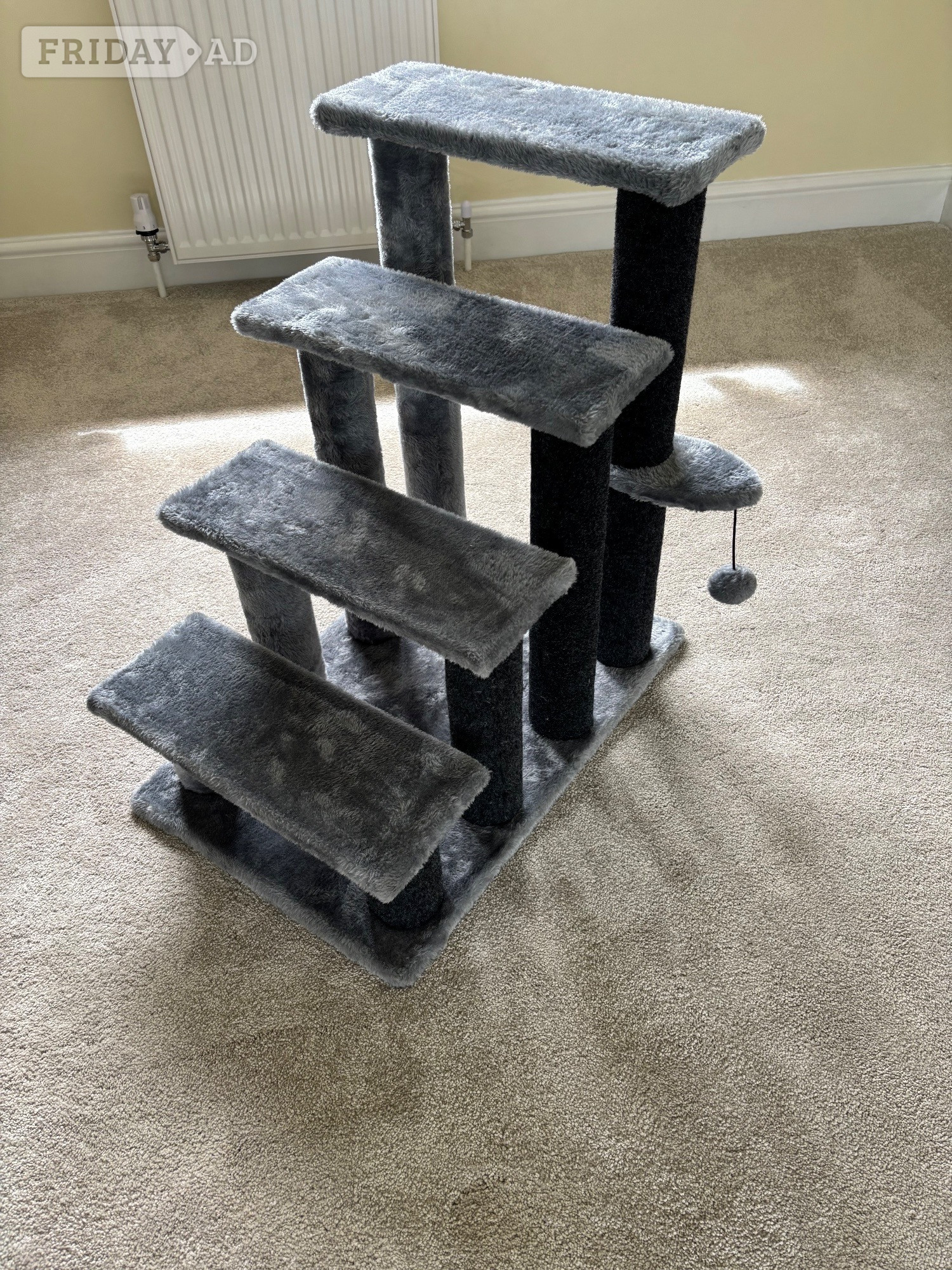 Upholstered pet steps