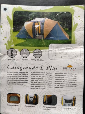 An Outwell Casagrande L plus tent