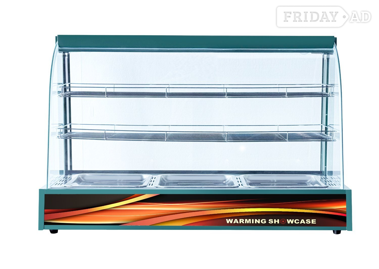 Birmingham New Commercial countertop Heated Food Display Cabinet Pie Warmer