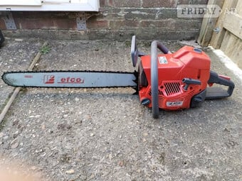 Efco large professional 72cc chainsaw great condition little used
