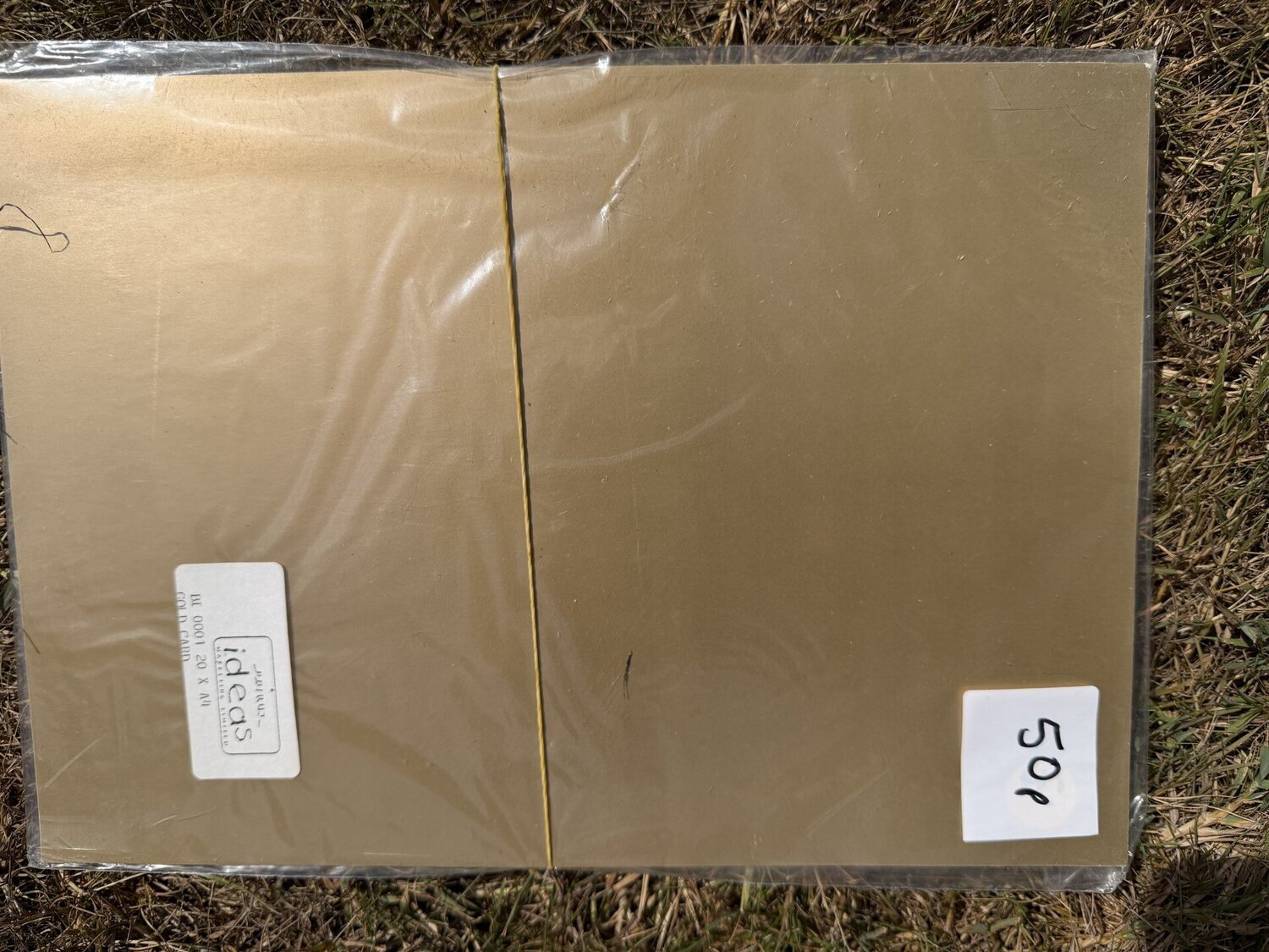 A4 Gold paper, new packet. - Hobbies & Leisure in Worthing